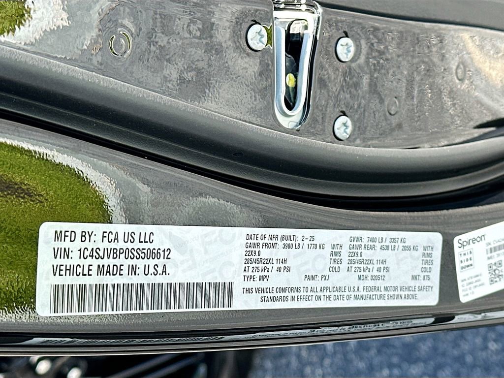 New 2025 Jeep Wagoneer Series II w/ Premium Group I image 39