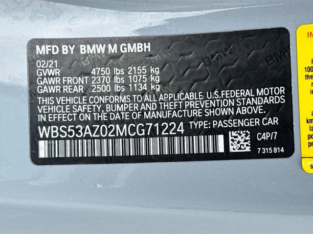 Used 2021 BMW M4 Coupe w/ Executive Package image 34