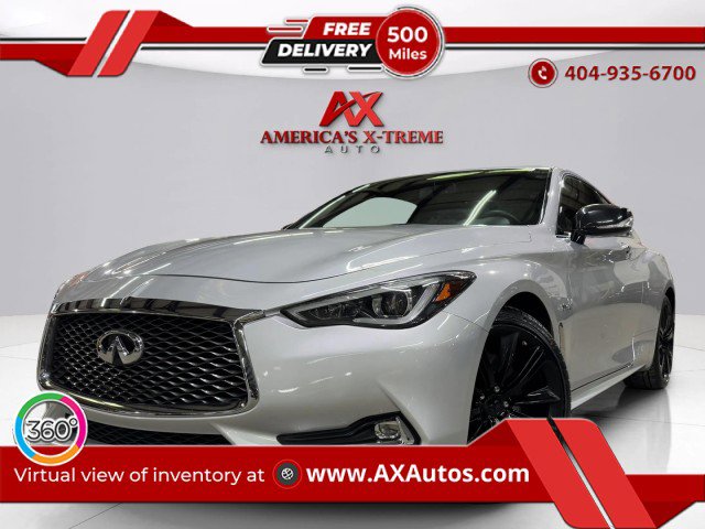 Used 2018 INFINITI Q60 Red Sport 400 w/ Sensory Package 3.0T Sport