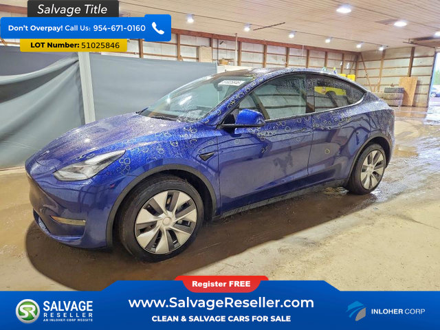Used 2022 Tesla Model Y Long Range AWD/4WD image 1