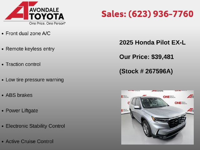 Used 2025 Honda Pilot EX-L image 6