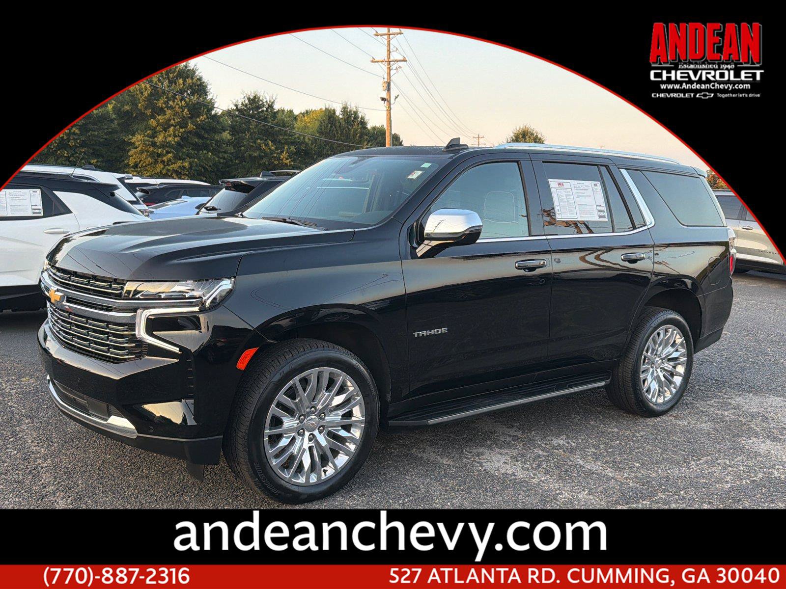 Used 2023 Chevrolet Tahoe Premier w/ Max Trailering Package AWD/4WD image 1