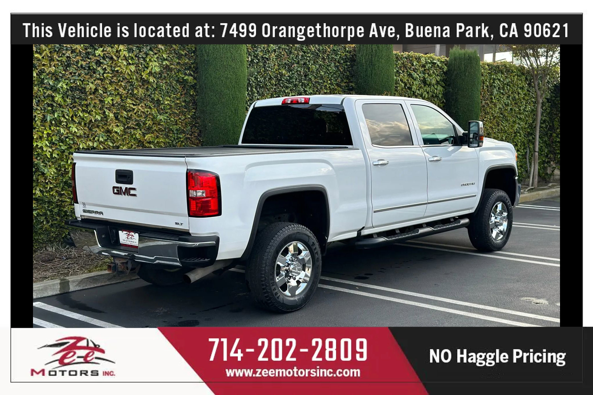 Used 2019 GMC Sierra 2500 SLT w/ Snow Plow Prep Package image 7