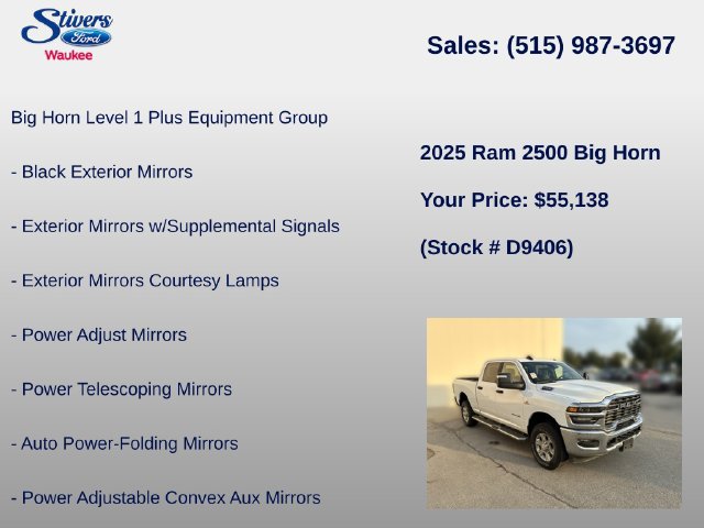 Used 2025 RAM 2500 Big Horn AWD/4WD image 22