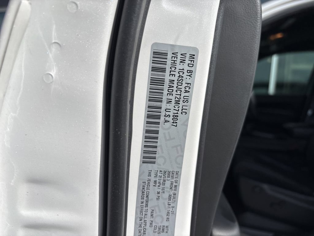 Used 2021 Dodge Durango R/T w/ Technology Group AWD/4WD image 18