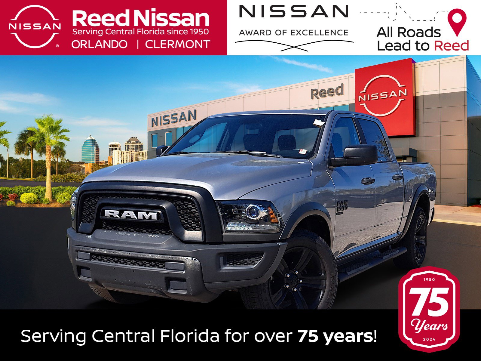 Used 2021 RAM 1500 Classic Warlock image 1