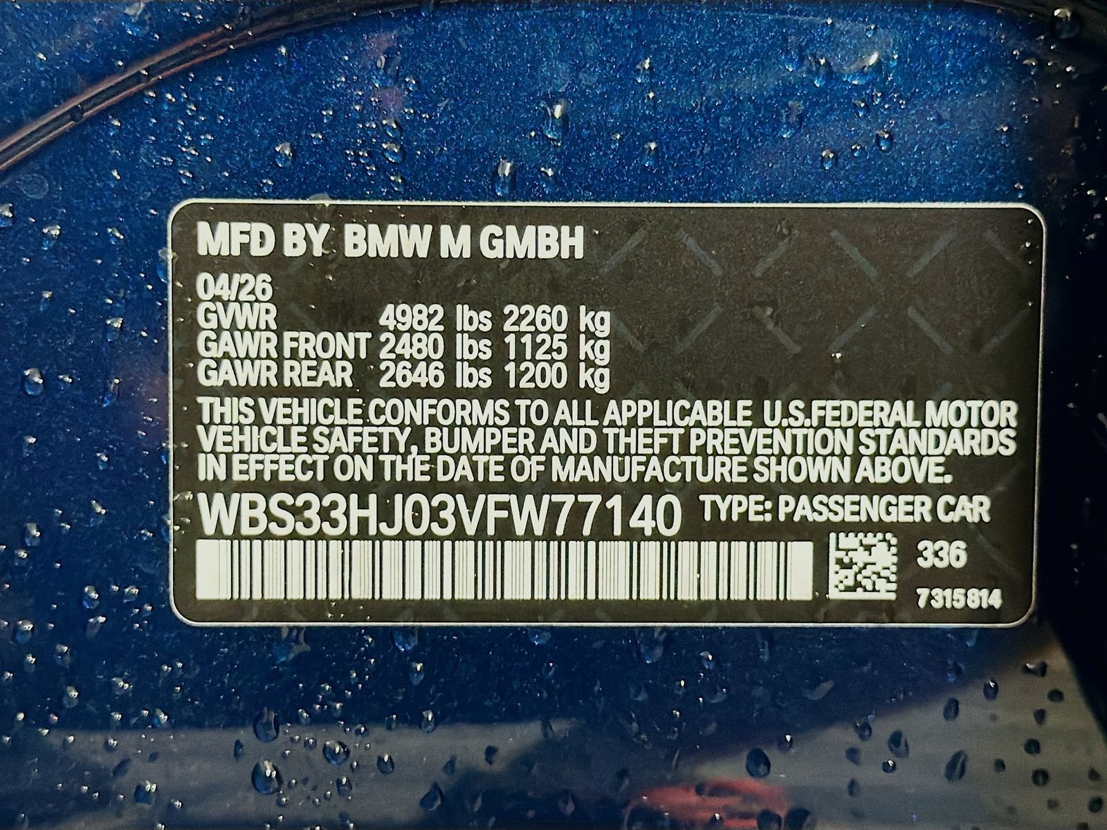 New 2027 BMW M3 Competition w/ M Carbon Exterior Package AWD/4WD image 37