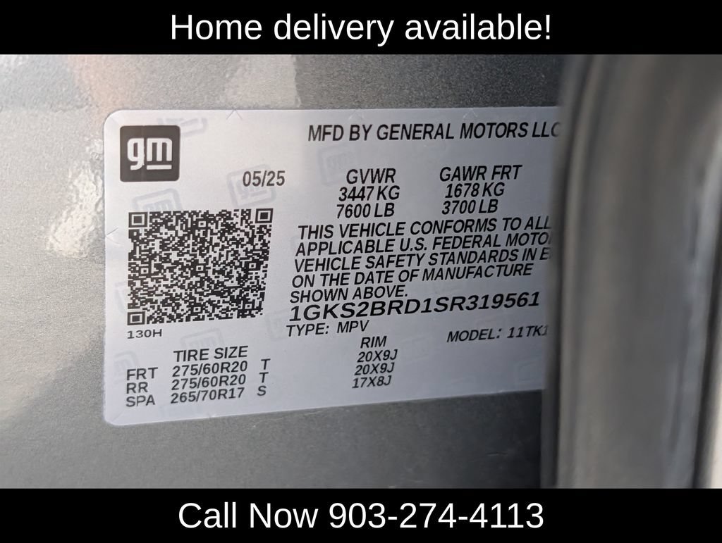 Used 2025 GMC Yukon Elevation w/ Elevation Premium Package AWD/4WD image 42