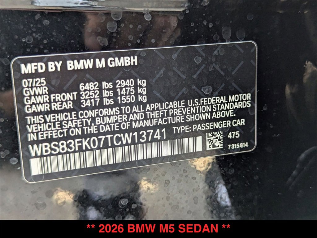 New 2026 BMW M5 w/ Executive Package image 22