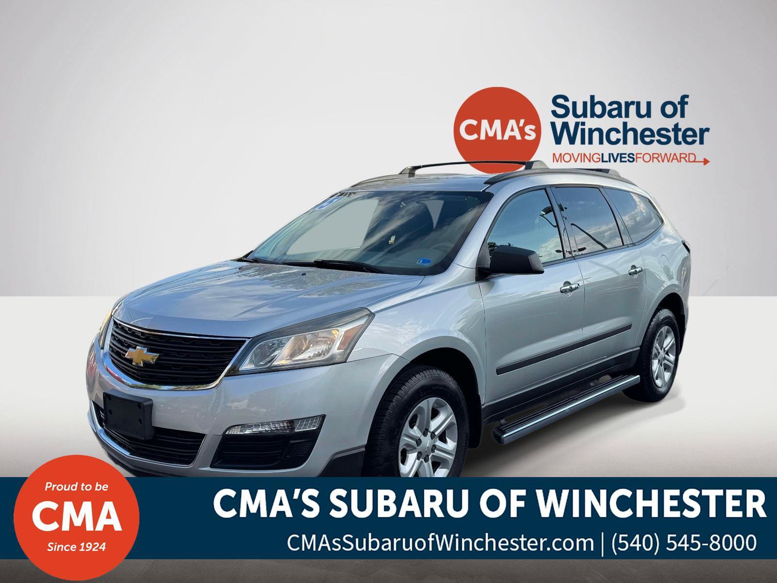 Used 2015 Chevrolet Traverse LS w/ LPO, 'HIT The Road' Package FWD image 1