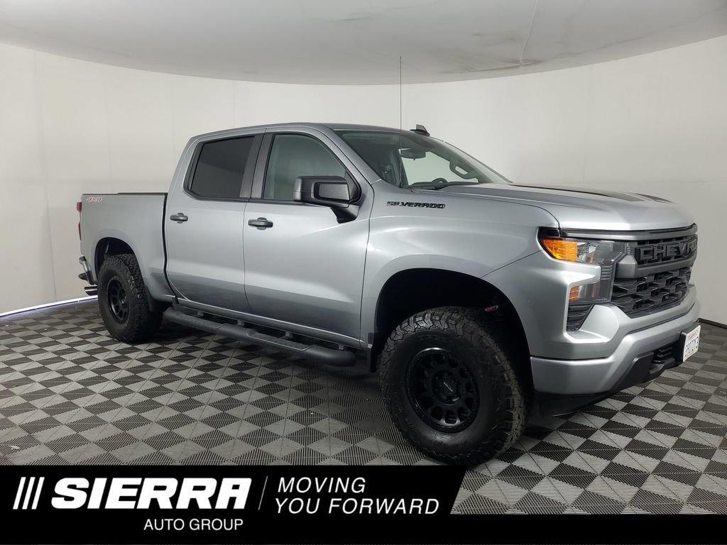 Used 2024 Chevrolet Silverado 1500 Custom w/ Rally Edition AWD/4WD image 1