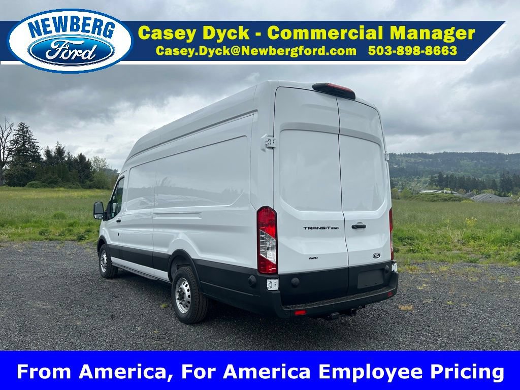 New 2026 Ford Transit 250 148 High Roof Extended AWD w/ Load Area Protection Package image 8