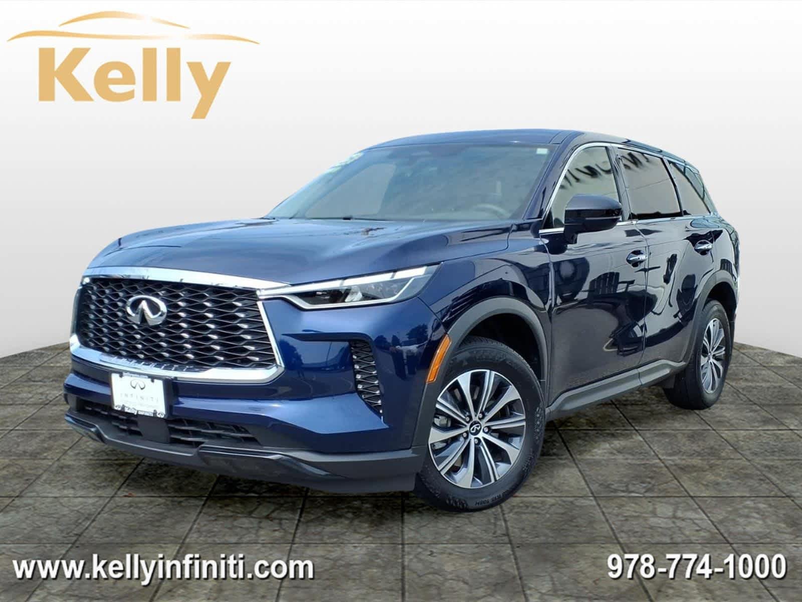 Certified 2025 INFINITI QX60 Pure w/ Cargo Package AWD/4WD image 1