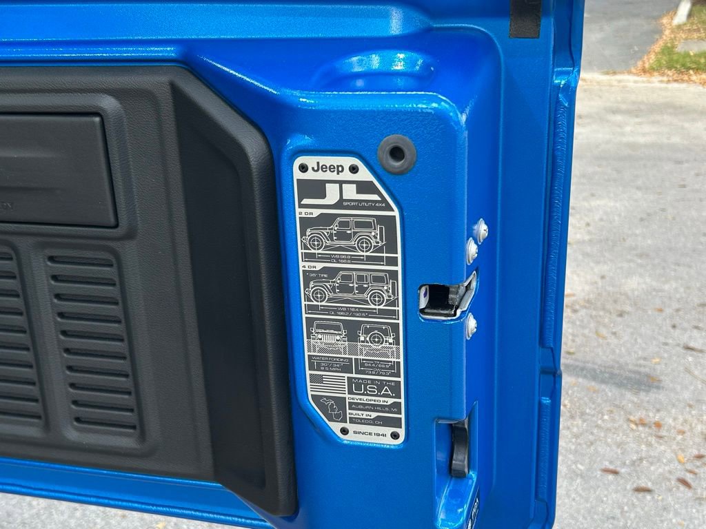 New 2026 Jeep Wrangler Unlimited Sport image 40