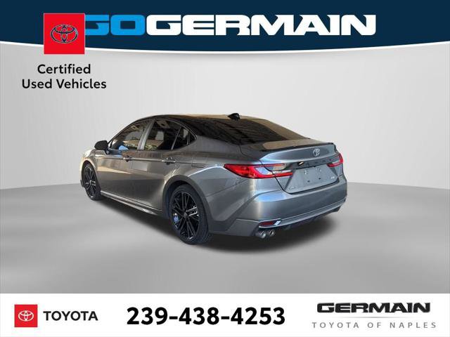 Certified 2025 Toyota Camry XSE FWD image 4