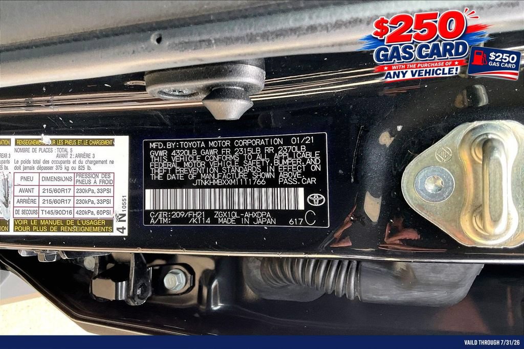 Used 2021 Toyota C-HR LE FWD image 34