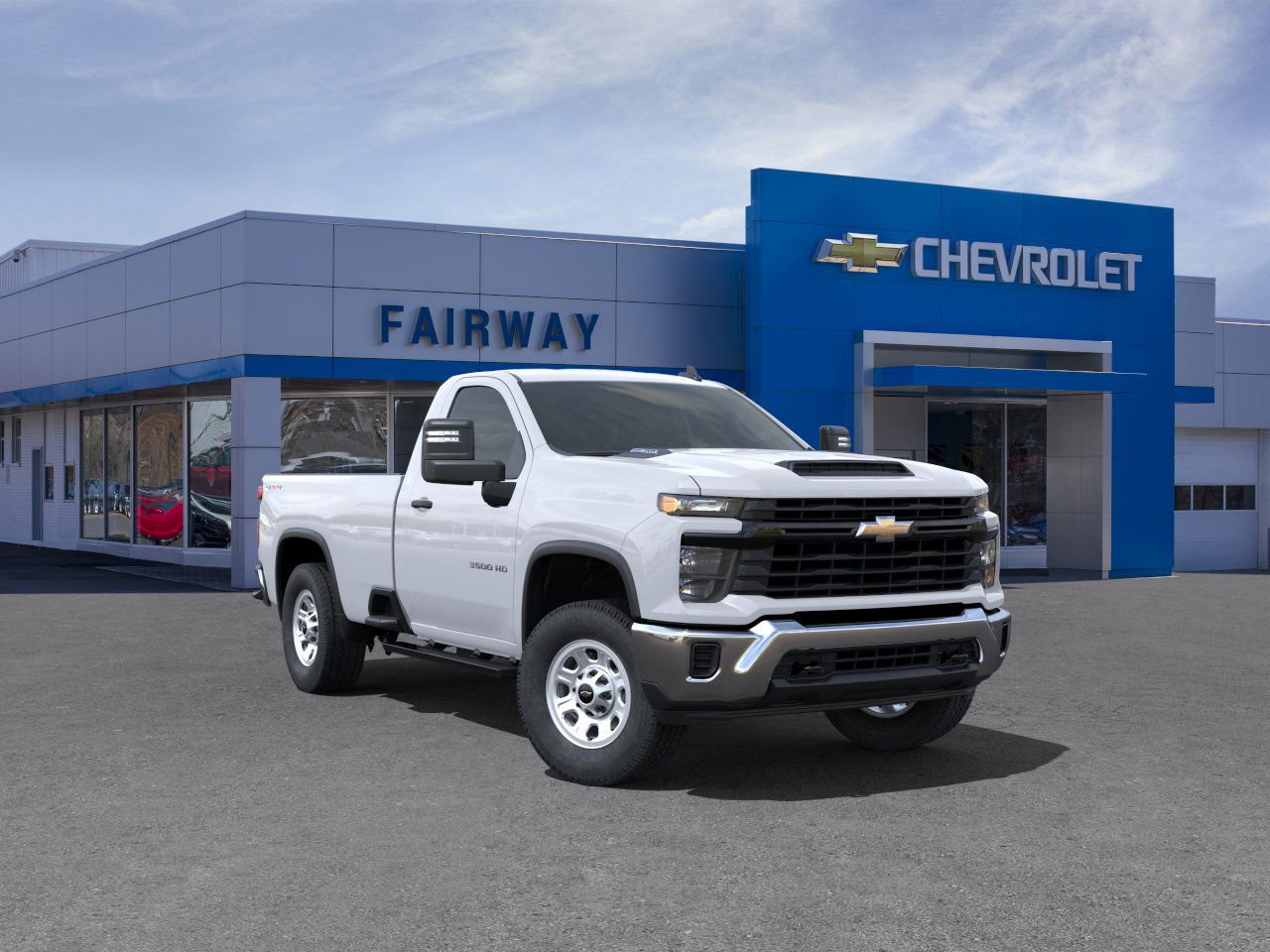 New 2025 Chevrolet Silverado 3500 W/T w/ Snow Plow Prep/Camper Package