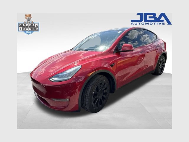 Used 2021 Tesla Model Y Long Range AWD/4WD image 1
