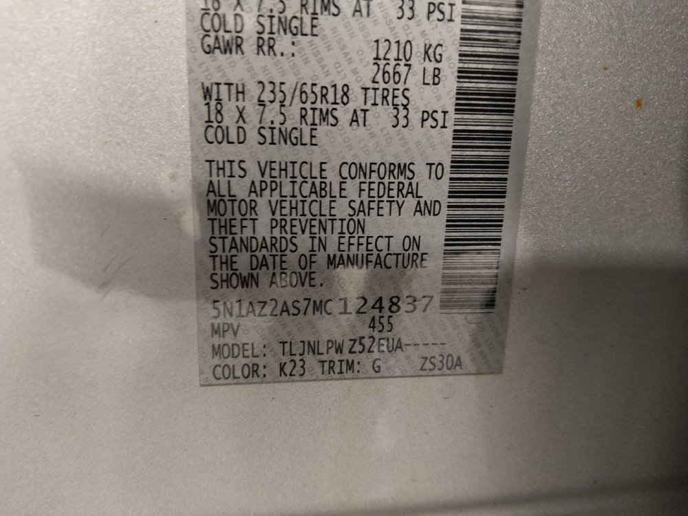 Used 2021 Nissan Murano S image 33