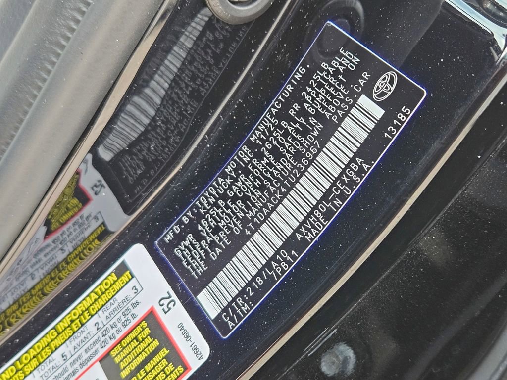 Used 2026 Toyota Camry XLE FWD image 16