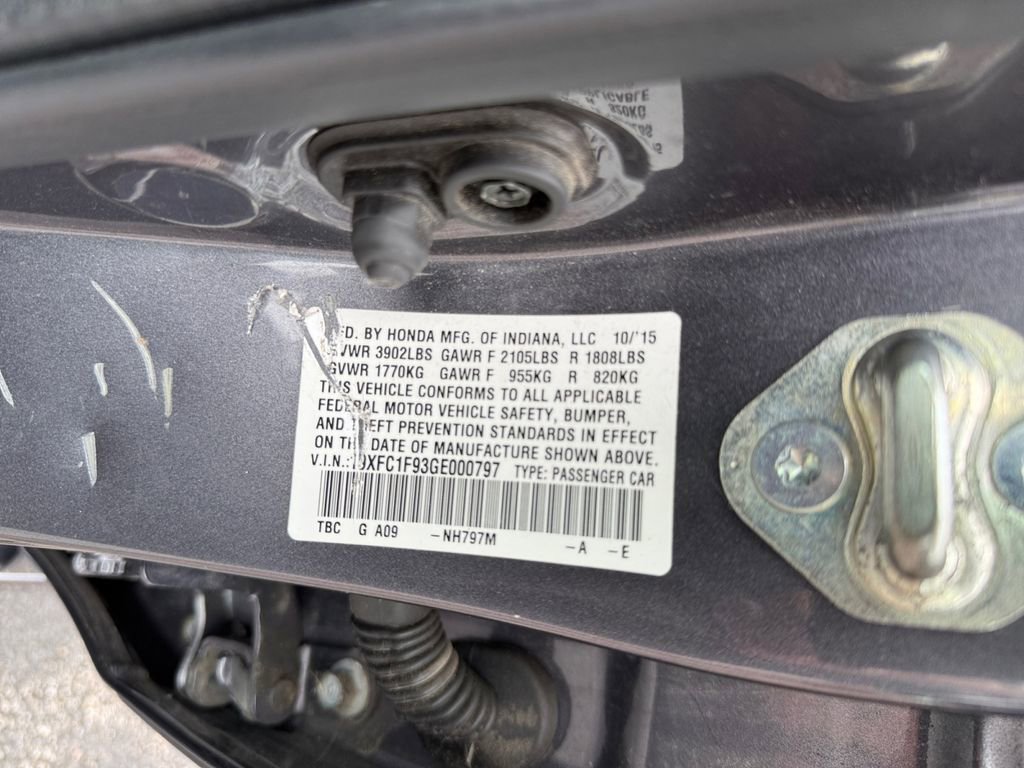 Used 2016 Honda Civic Touring image 26