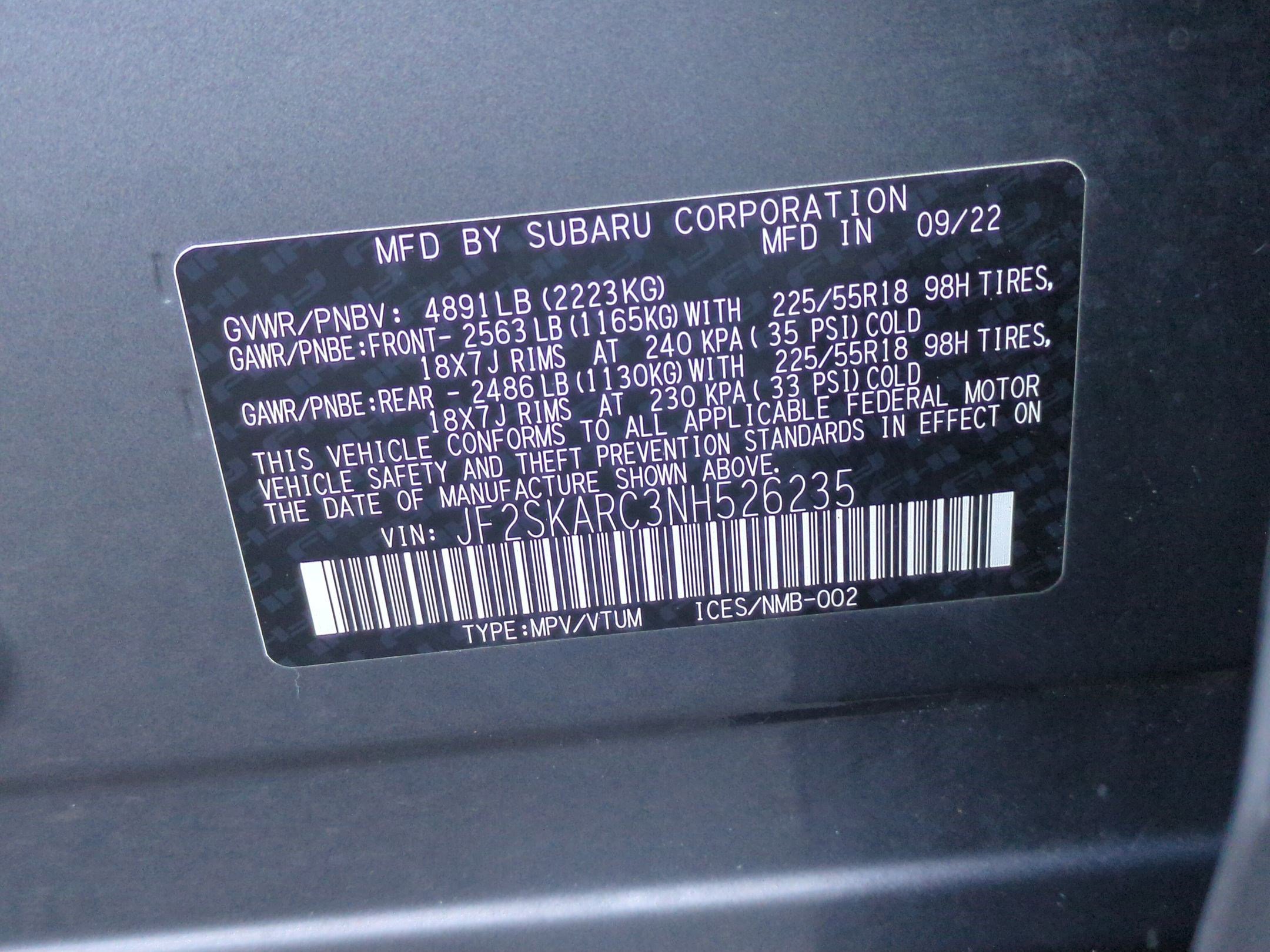 Used 2022 Subaru Forester Touring image 35