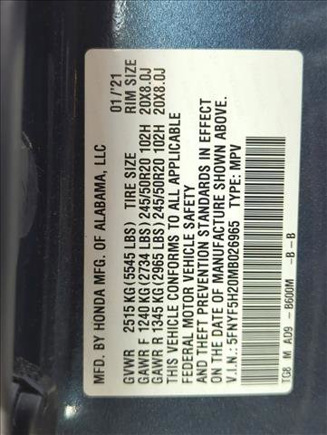 Used 2021 Honda Pilot Special Edition image 22