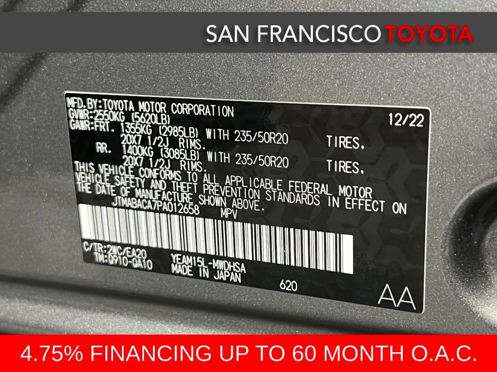 Certified 2023 Toyota bZ4X Limited w/ Weather Package image 43