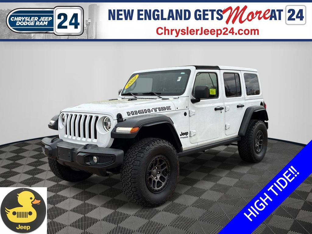 Certified 2022 Jeep Wrangler Unlimited Sport AWD/4WD image 1