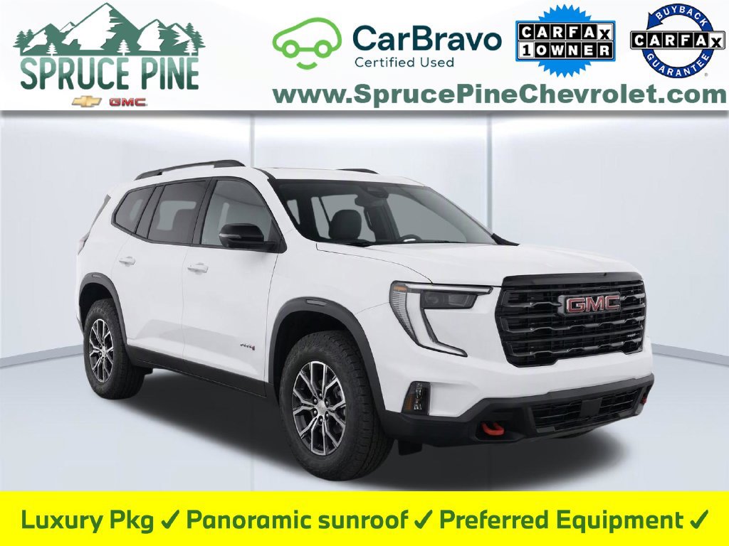Used 2024 GMC Acadia AT4 w/ Luxury Package