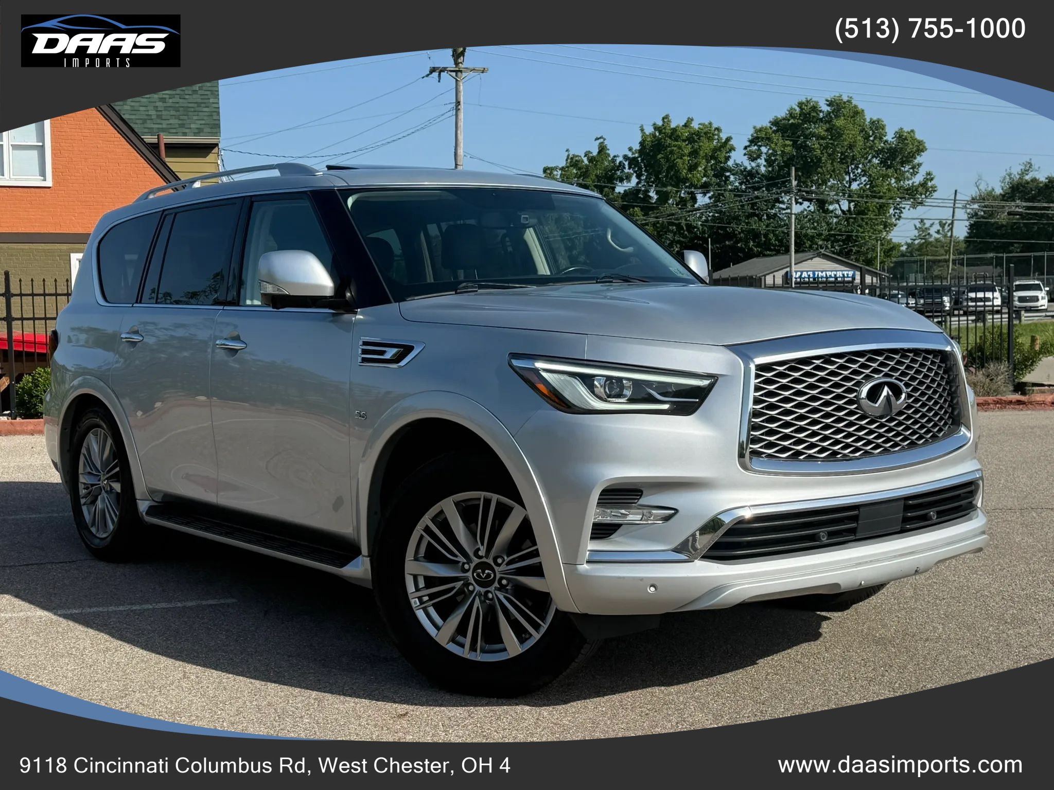Used 2018 INFINITI QX80 4WD image 3
