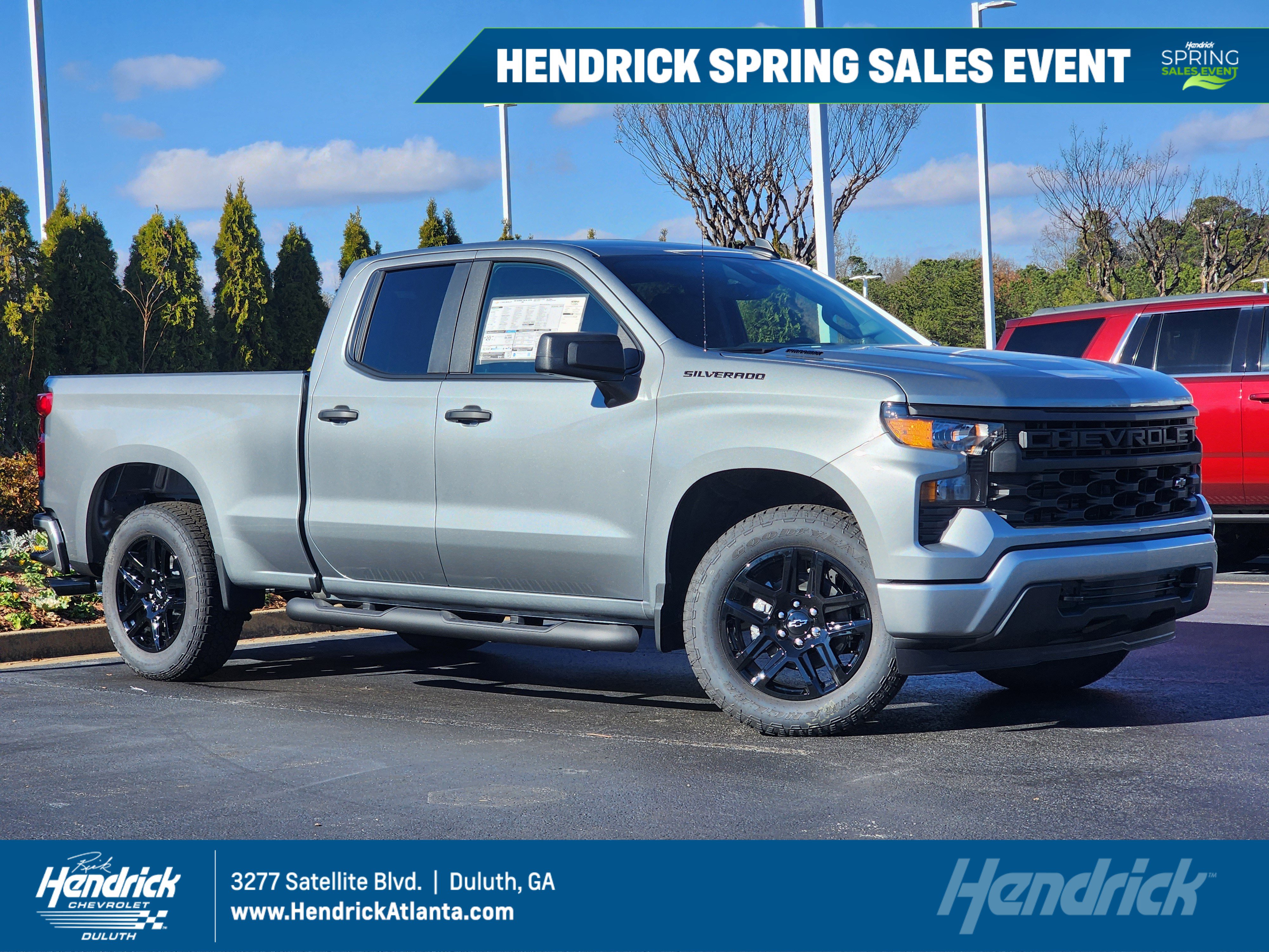 New 2026 Chevrolet Silverado 1500 Custom w/ Turbomax Blackout Package image 1