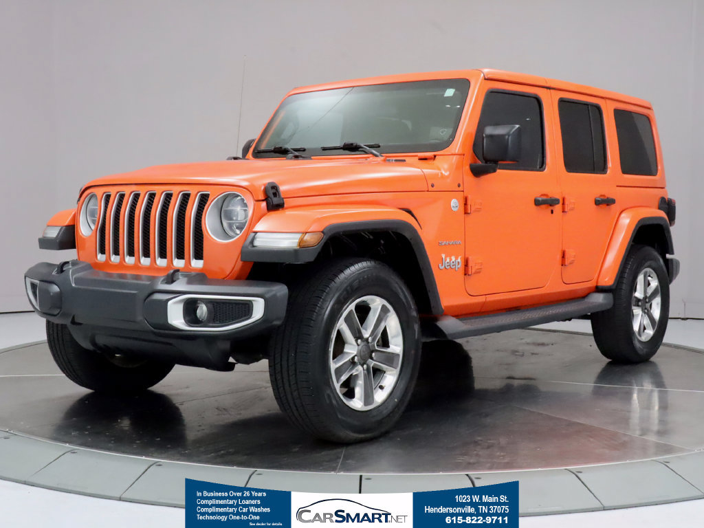 Used 2019 Jeep Wrangler Unlimited Sahara w/ LED Lighting Group