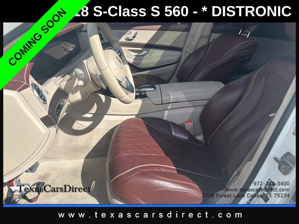 Used 2018 Mercedes-Benz S 560 4MATIC Sedan image 5