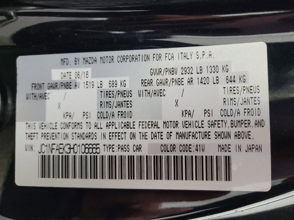 Used 2017 FIAT 124 Spider Classica image 33