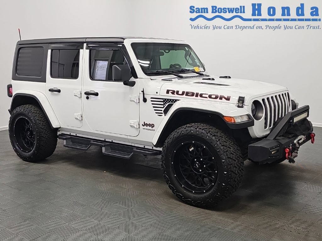 Used 2021 Jeep Wrangler Unlimited Rubicon AWD/4WD image 1