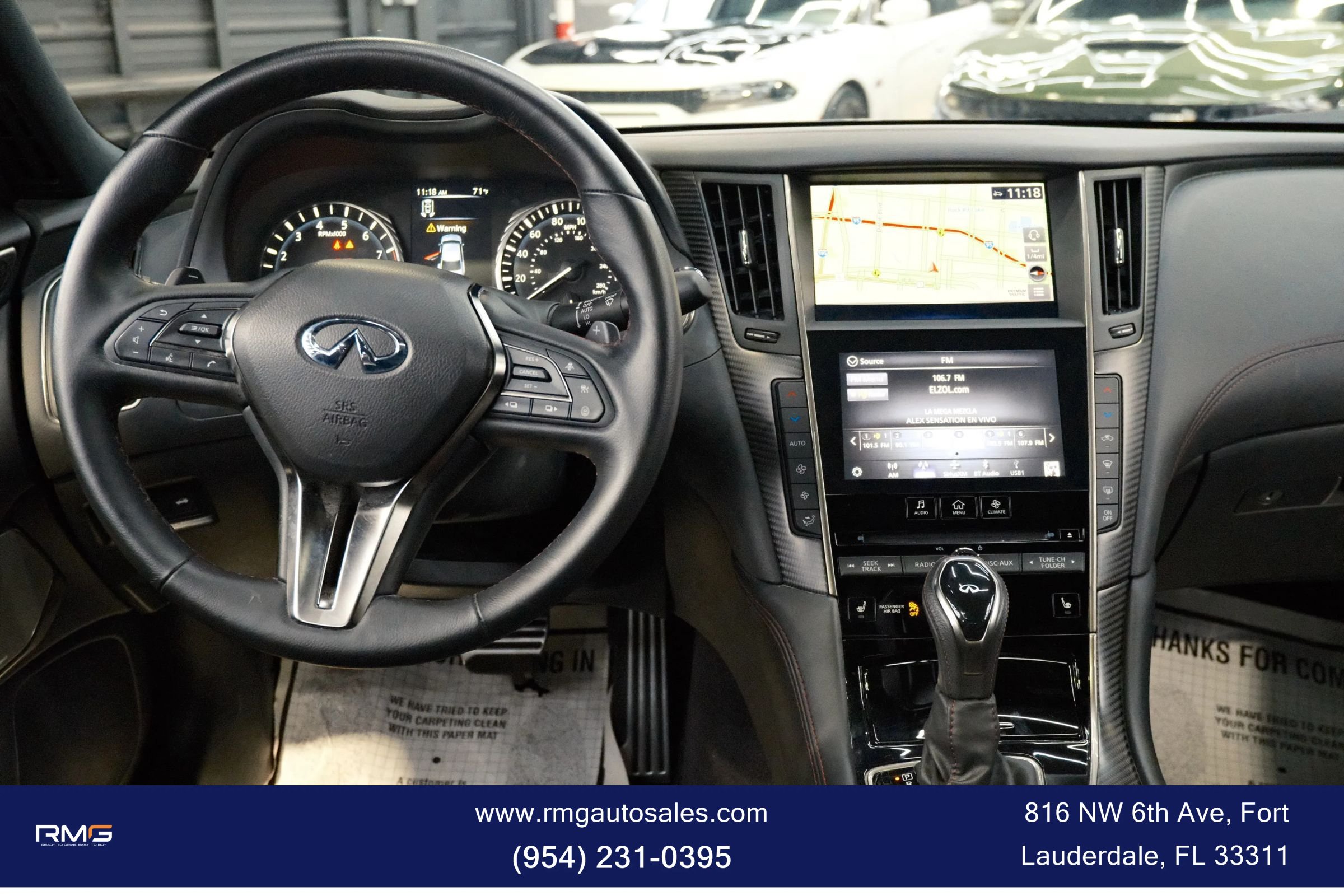 Used 2024 INFINITI Q50 Red Sport 400 w/ Black Opal Edition AWD/4WD image 17