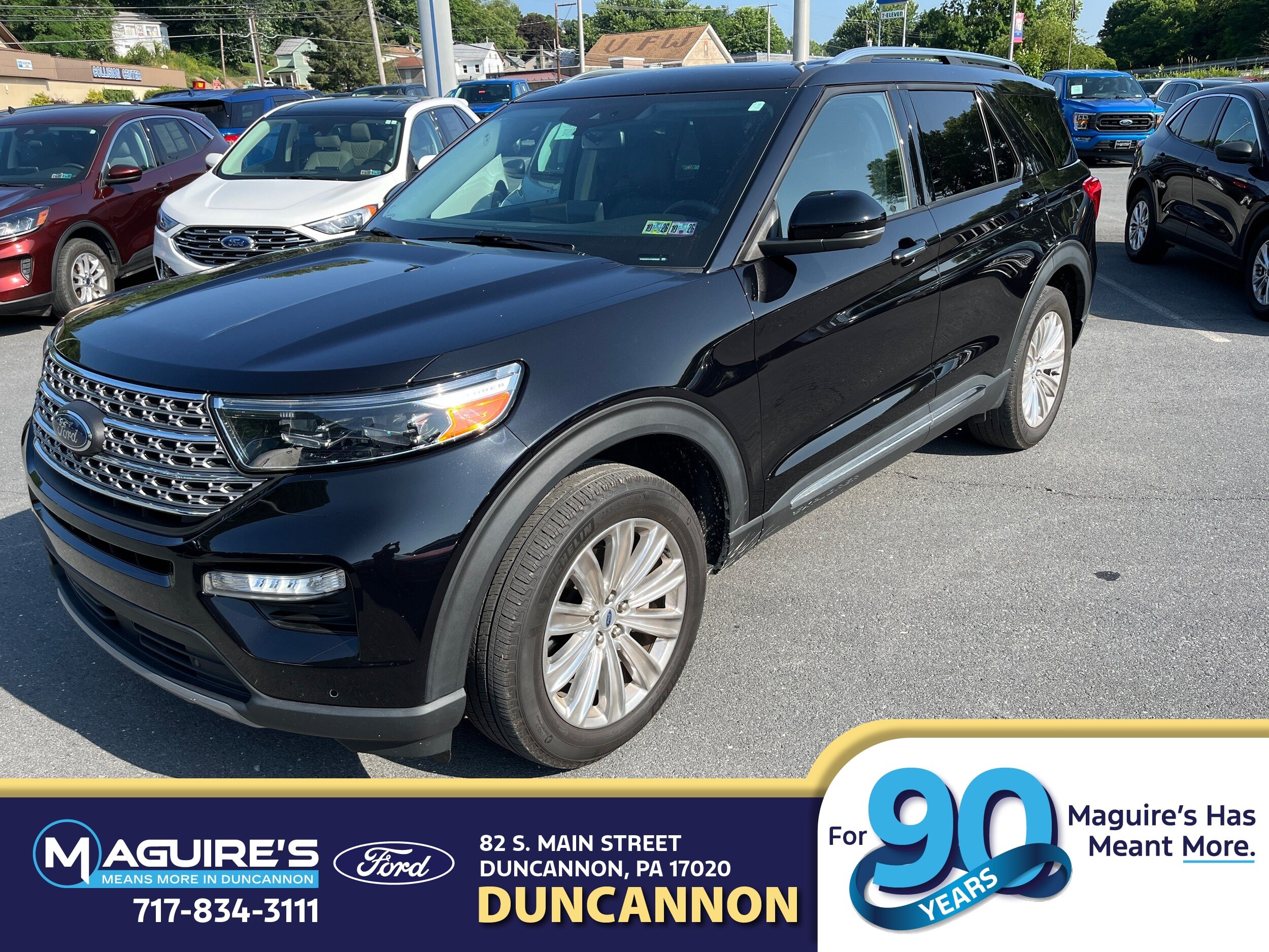 Certified 2023 Ford Explorer Limited w/ Limited Technology Package