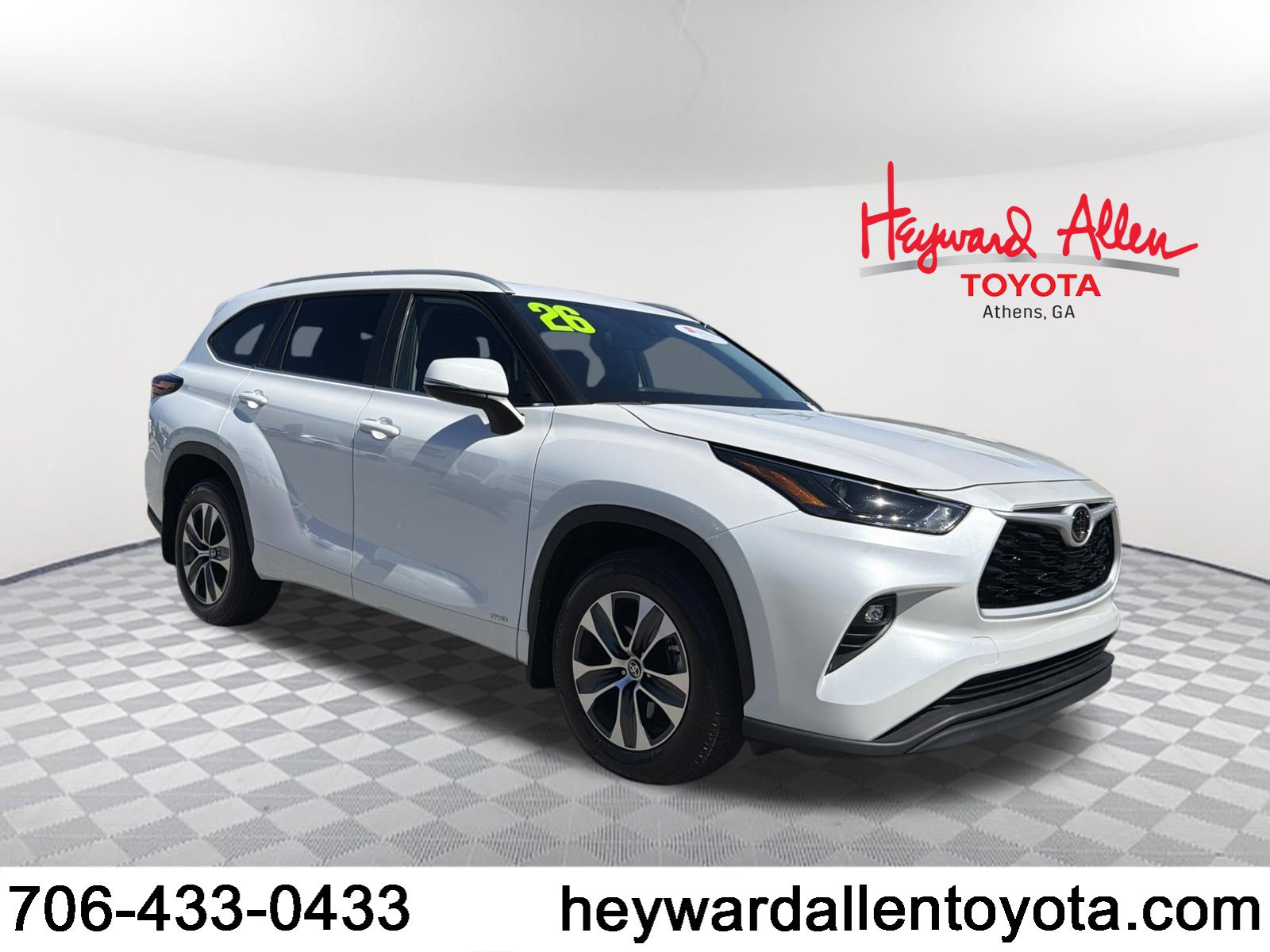 Certified 2026 Toyota Highlander XLE