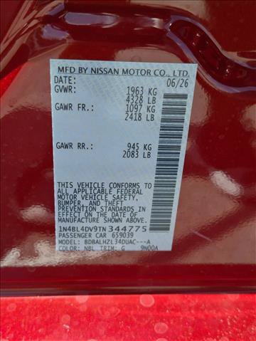 New 2026 Nissan Altima 2.5 SV w/ SV Special Edition Package FWD image 16