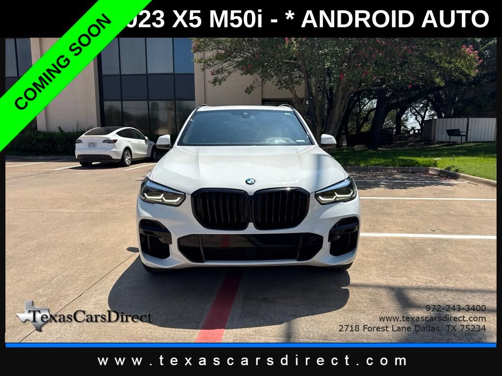 Used 2023 BMW X5 M50i w/ Climate Comfort Package AWD/4WD image 3