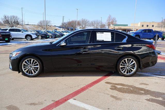 Used 2023 INFINITI Q50 Luxe w/ Cargo Package image 2