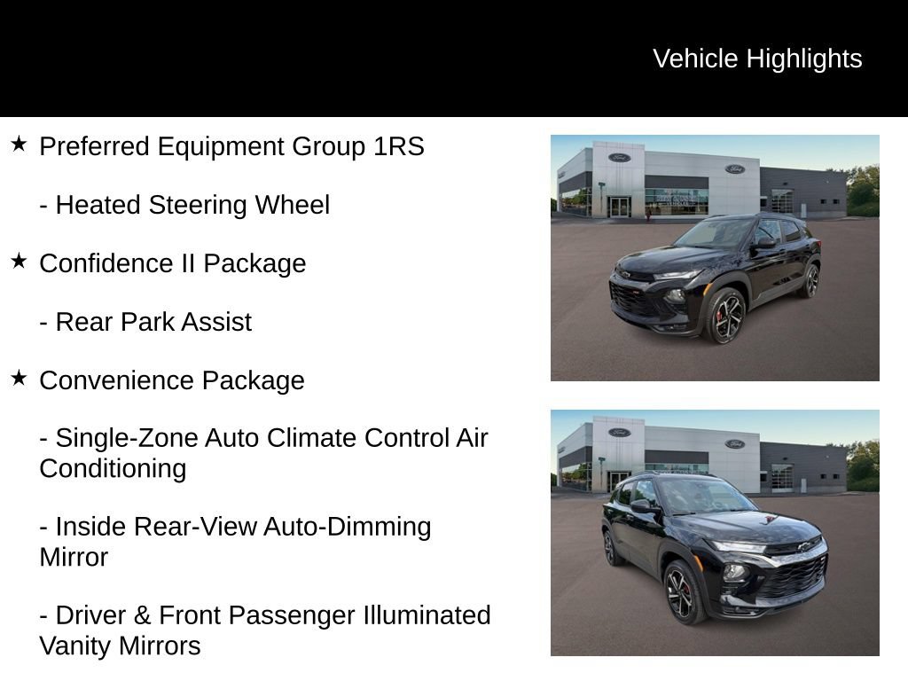 Used 2023 Chevrolet TrailBlazer RS w/ Convenience Package AWD/4WD image 6