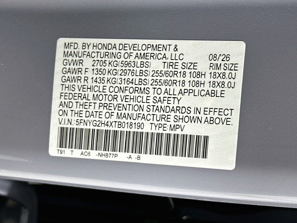 New 2026 Honda Pilot EX-L image 27