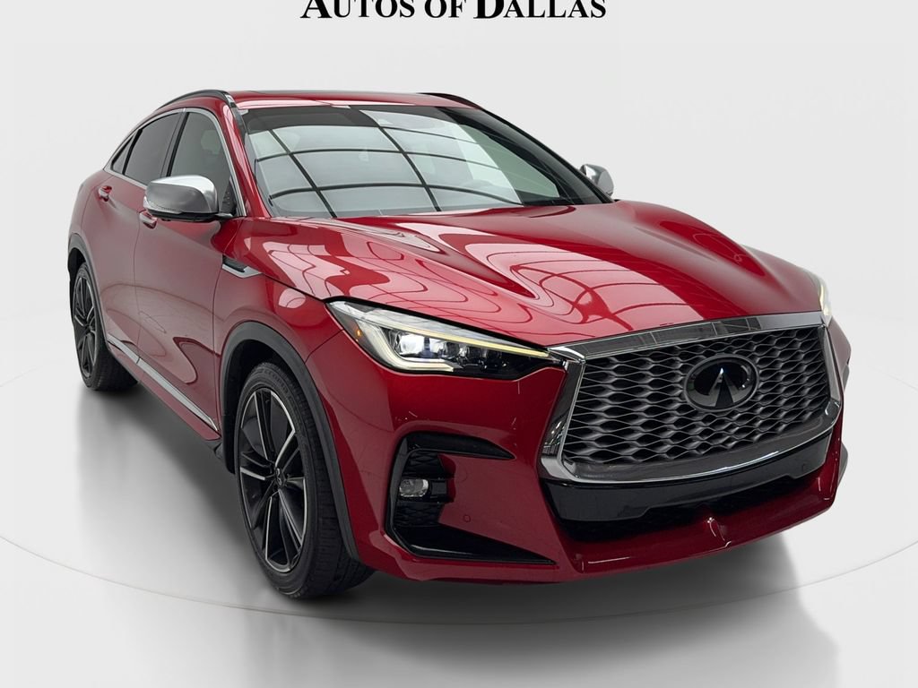 Used 2022 INFINITI QX55 Sensory w/ Lighting Package AWD/4WD image 2