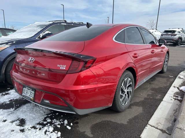 Used 2022 Hyundai Sonata Blue image 3