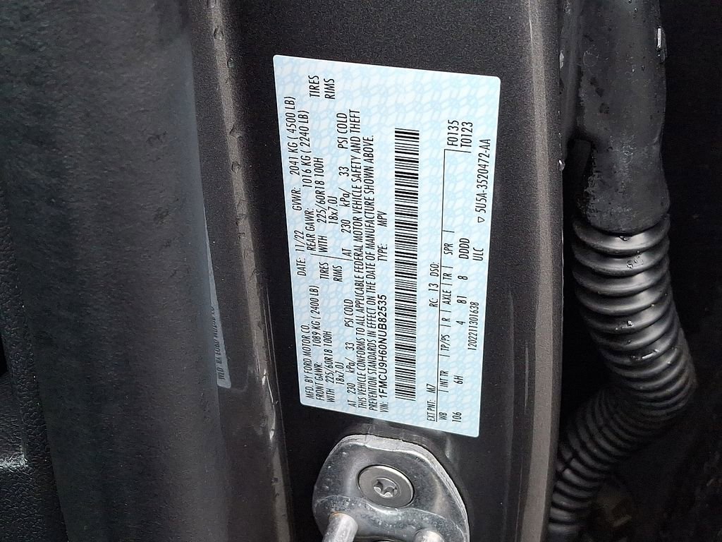 Used 2022 Ford Escape SEL image 27