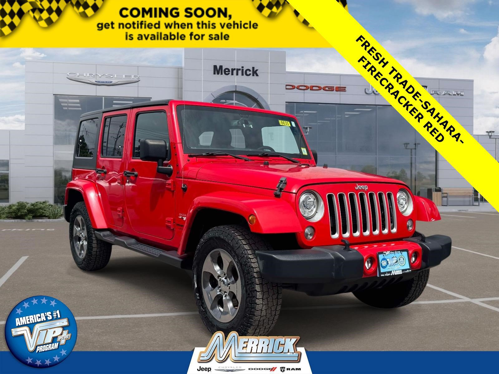 Used 2018 Jeep Wrangler Unlimited Sahara w/ Connectivity Group AWD/4WD image 1