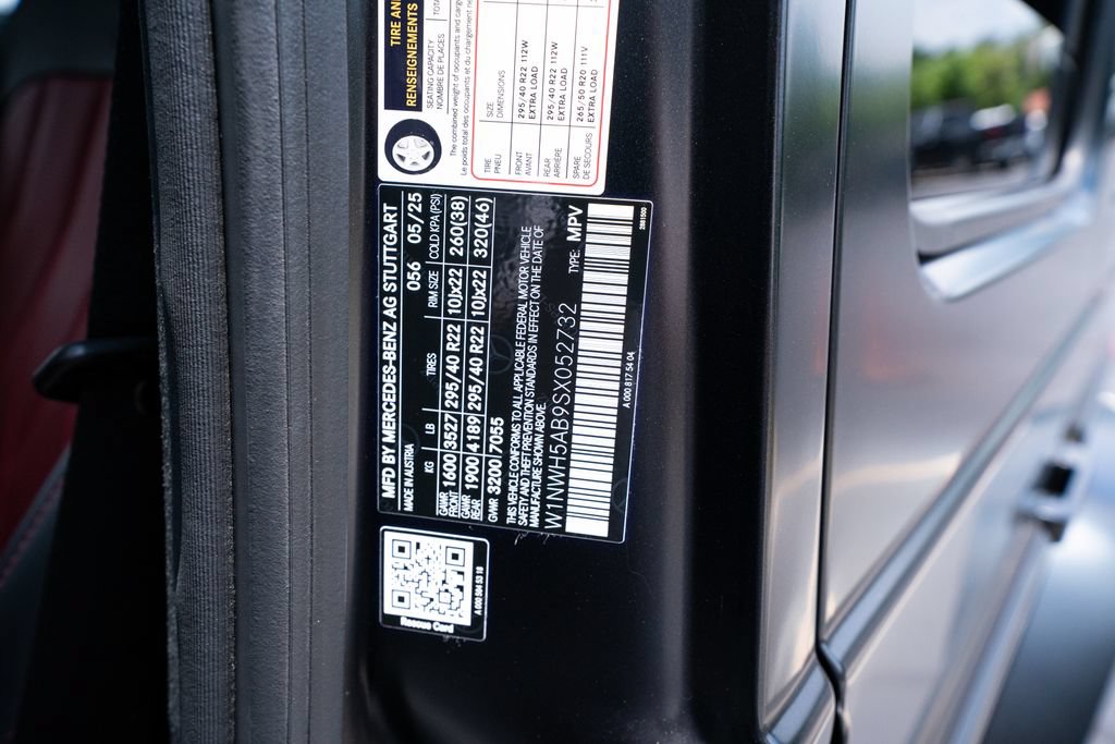 Used 2025 Mercedes-Benz G 63 AMG 4MATIC image 52