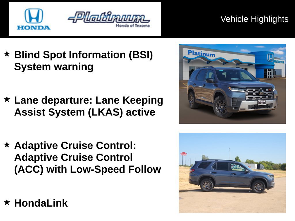 New 2026 Honda Pilot TrailSport image 10